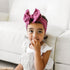 fab-bow-lous®-raspberry Baby Bling Bows clips headbands - Sophia's Style-